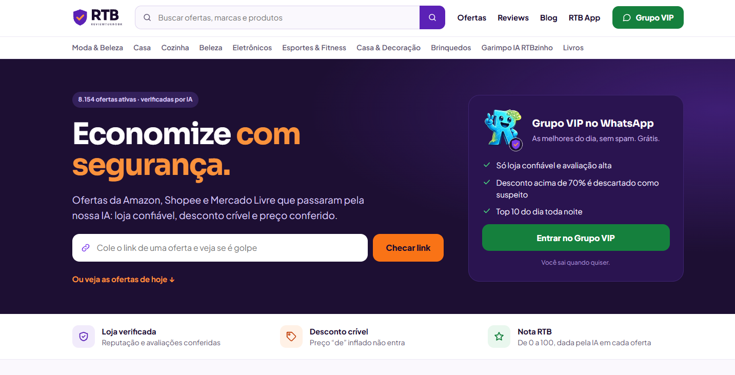 Painel do Growth Loop do Review Turbo BR